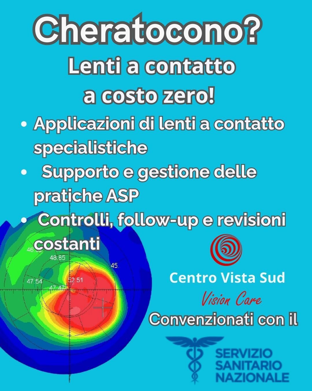 Cheratocono e Lenti a Contatto Speciali: Soluzioni Convenzionate SSN